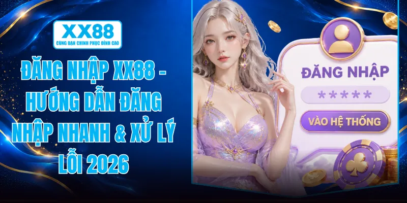 Đăng Nhập XX88 - Hướng Dẫn Đăng Nhập Nhanh & Xử Lý Lỗi 2026