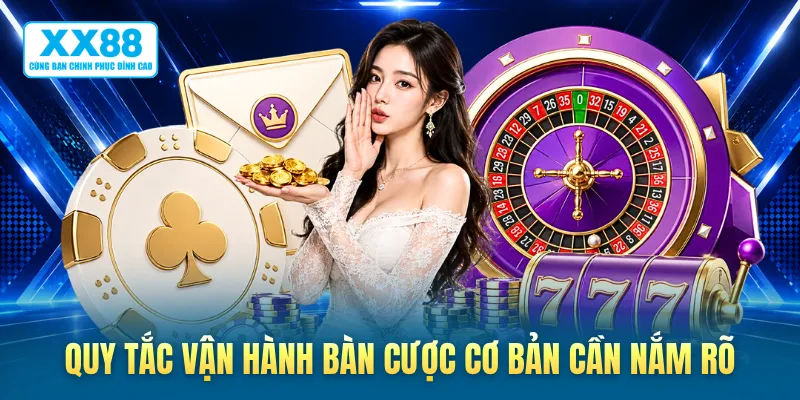 Quy tắc vận hành bàn cược cơ bản cần nắm rõ