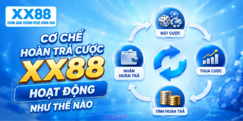 Cơ chế hoàn trả cược XX88 hoạt động như thế nào