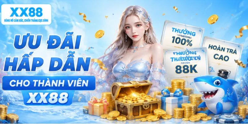 Ưu đãi hấp dẫn cho thành viên XX88 